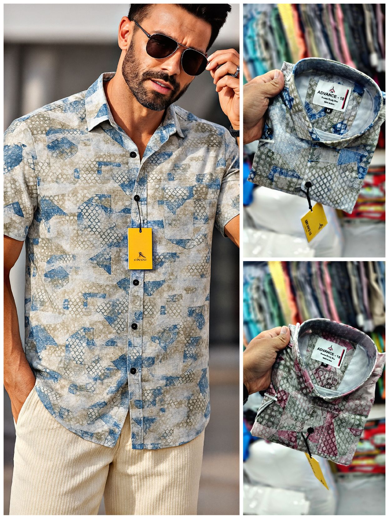 OXFORD HALF SLEEVES SHIRTS | ADVANCE18 ®