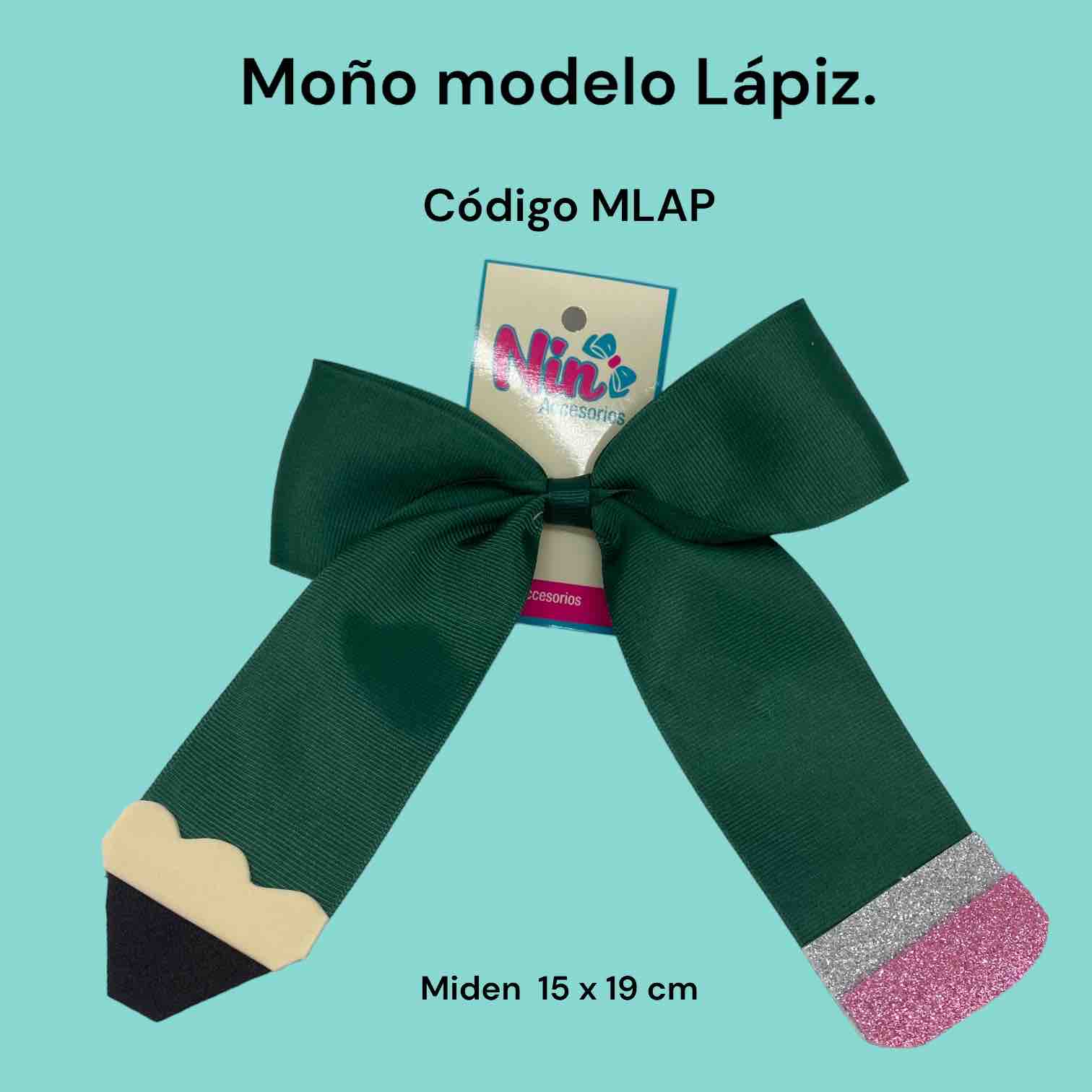 Moño modelo lápiz | Nin Accesorios