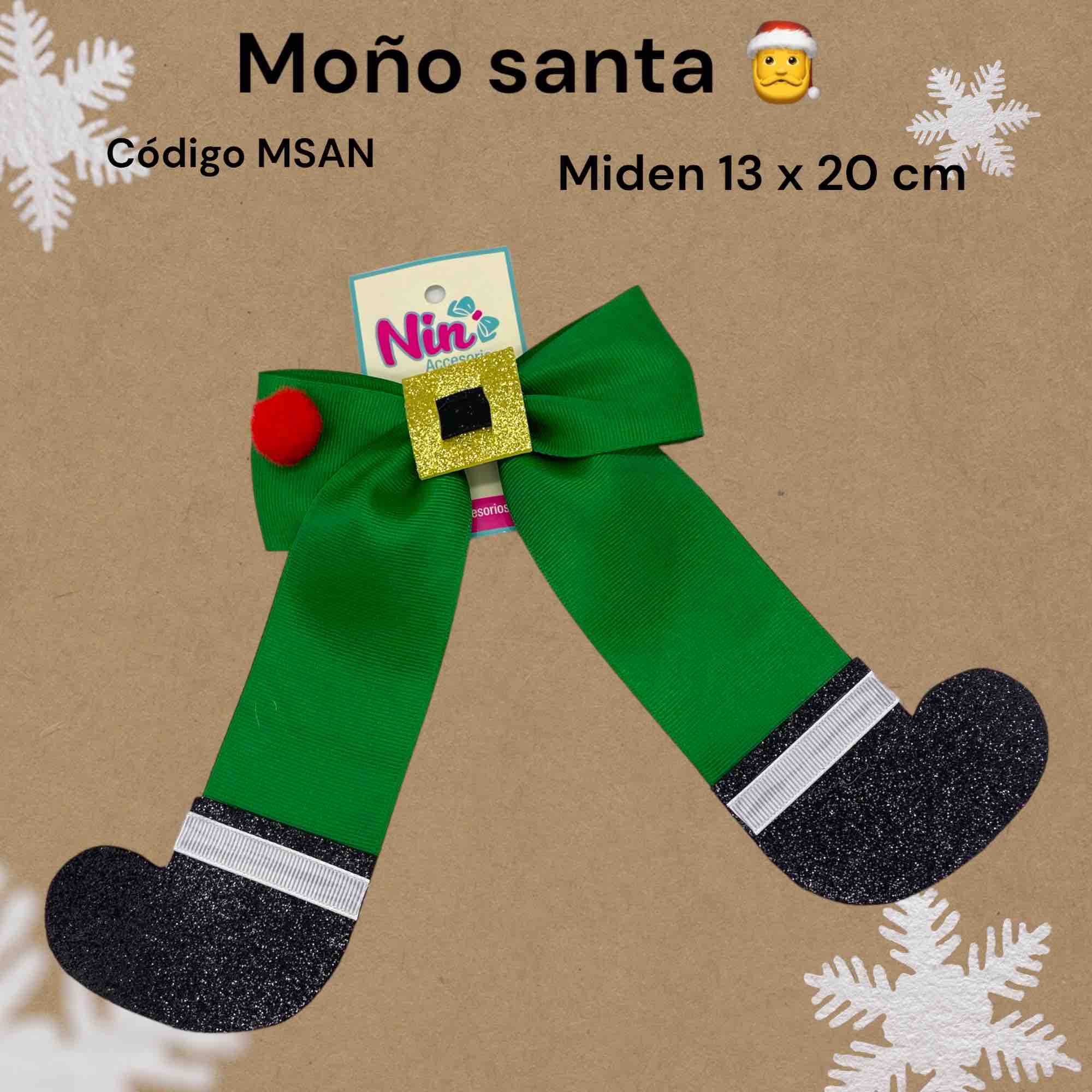 Moño santa | Nin Accesorios