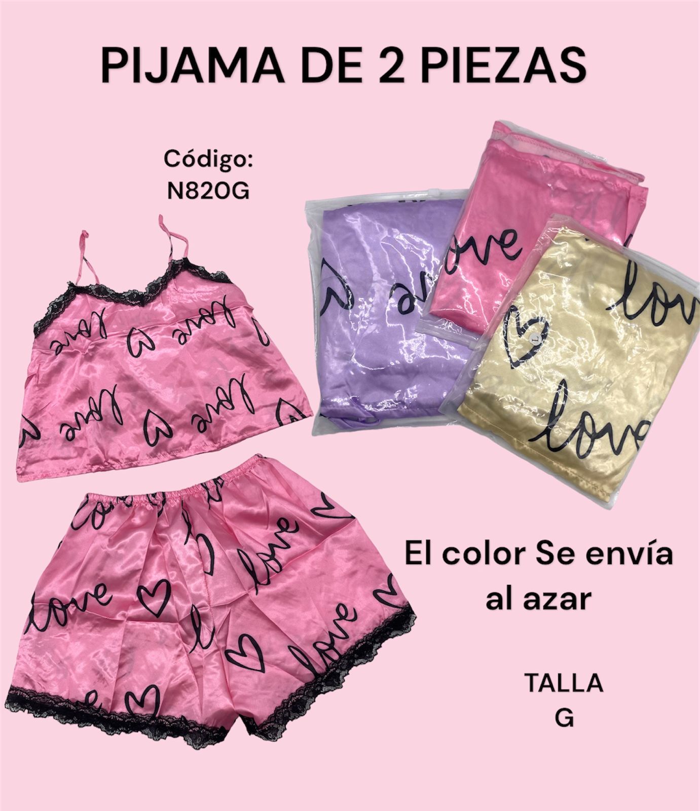 Pijama de piezas Nin Accesorios