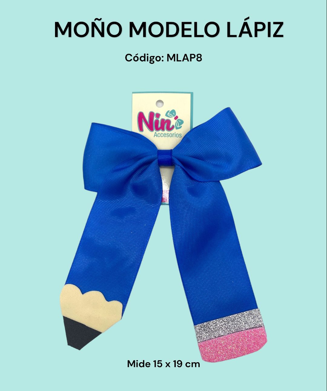 Moño modelo de Lápiz | Nin Accesorios