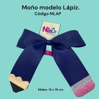 Moño modelo lápiz | Nin Accesorios