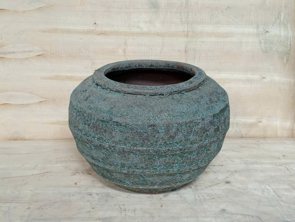 Ceramic Pot CAPPL-10174 Angkor Green