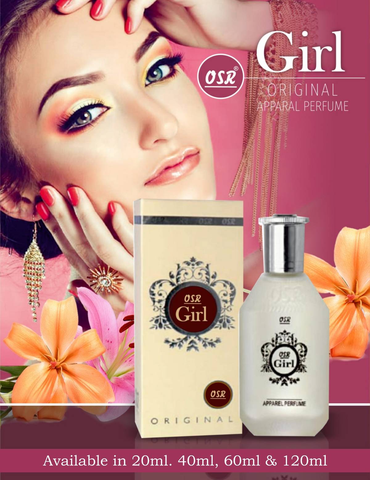 Original Perfume 120ml Osr Girl Perfume OSR Girl Original Perfume