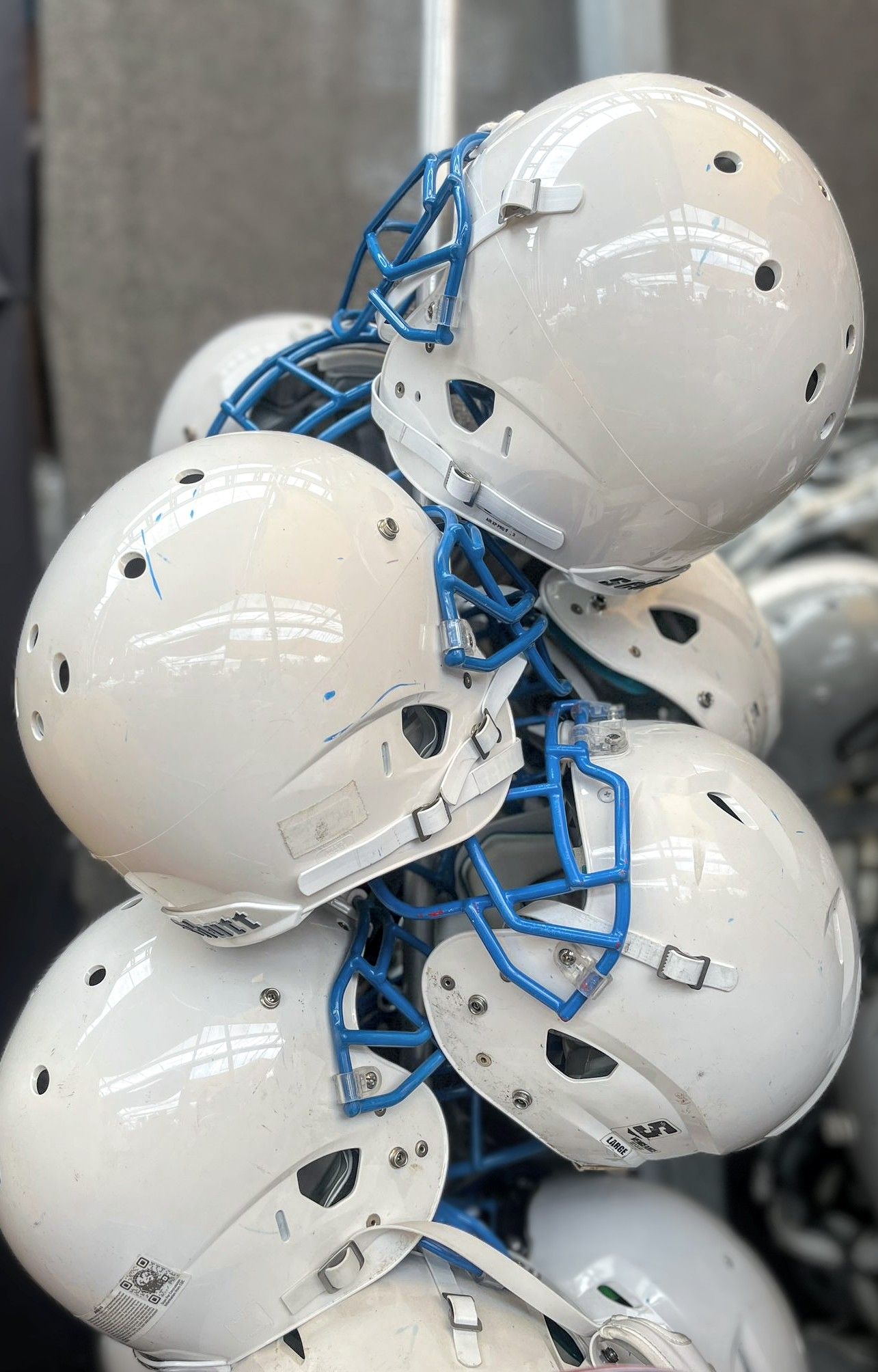 Football Team Helmets MULTI QTY AVAIL The Legends Ranch MOVIE