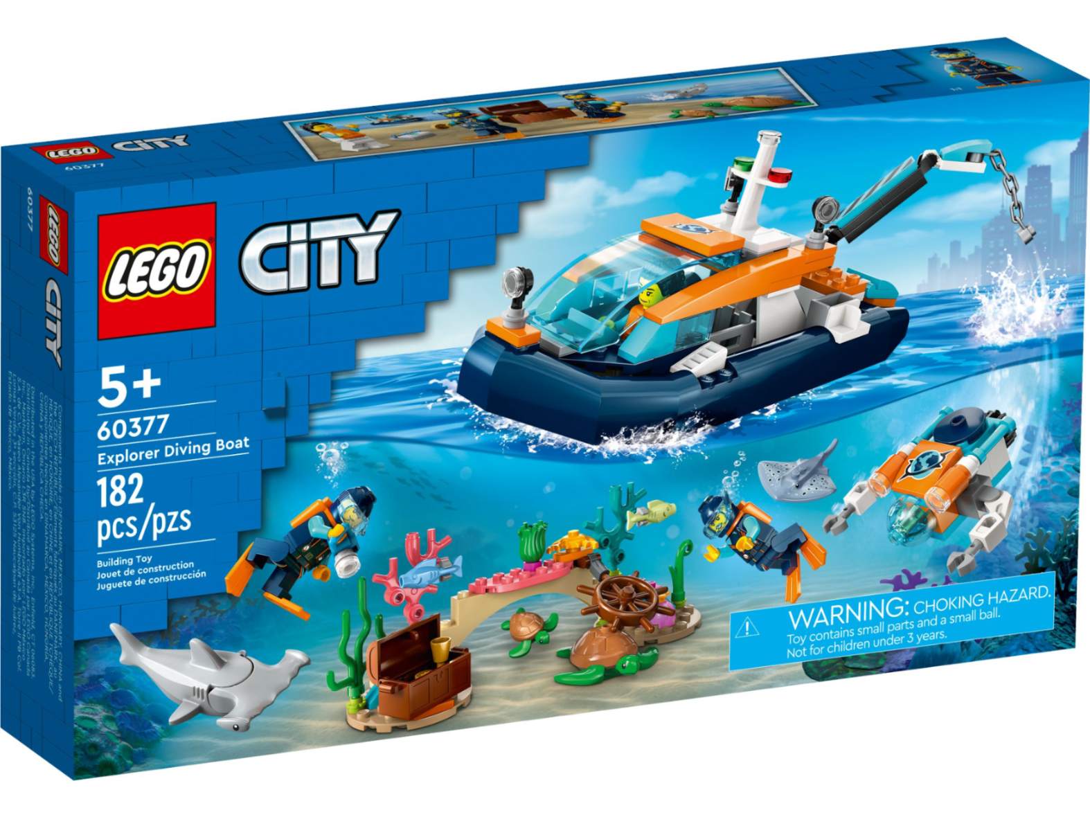 Lego Explorer Diving Boat Global Duty Free Haifa Port - Main Image