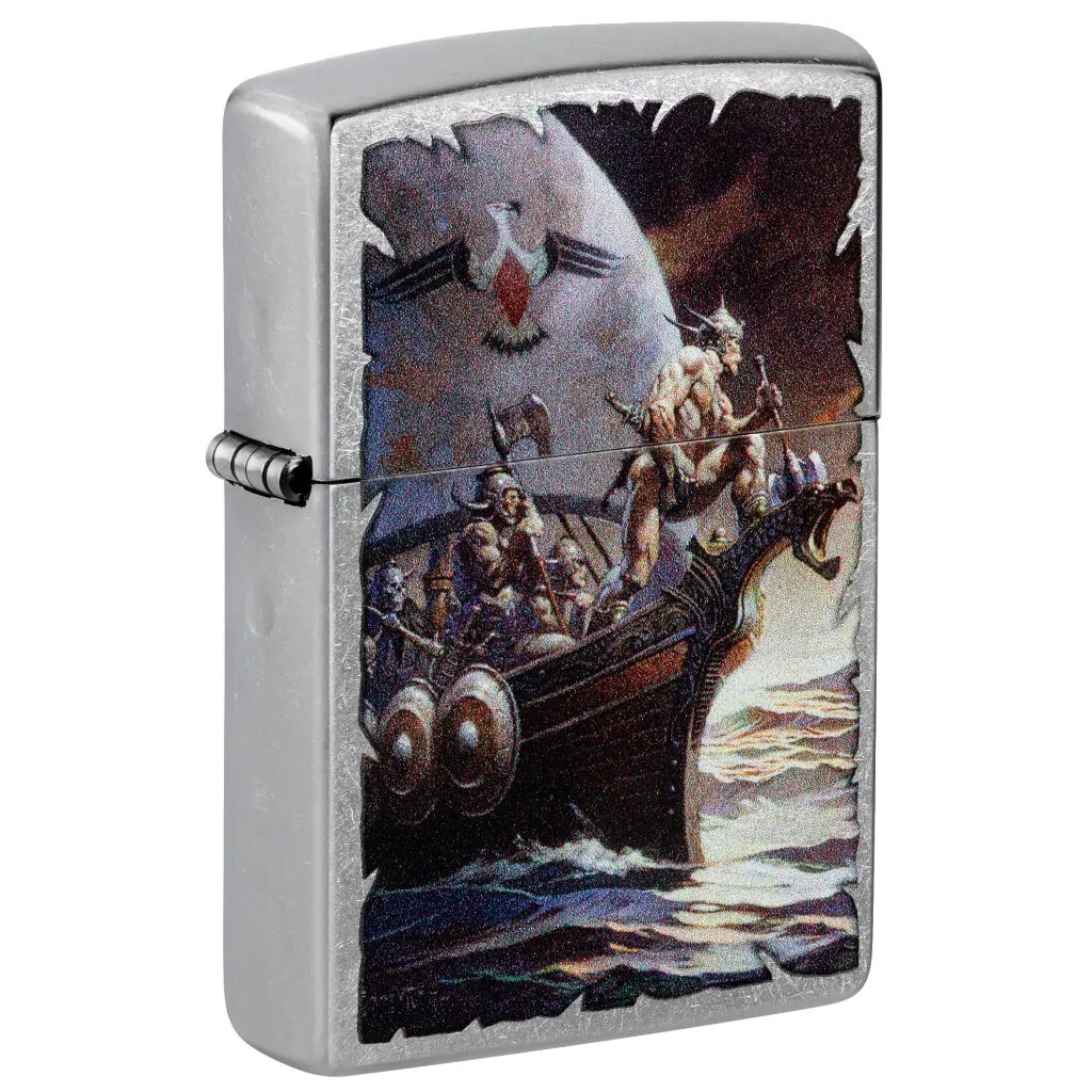 Zippo Frank Frazetta sea warriors | Global Duty Free Haifa Port