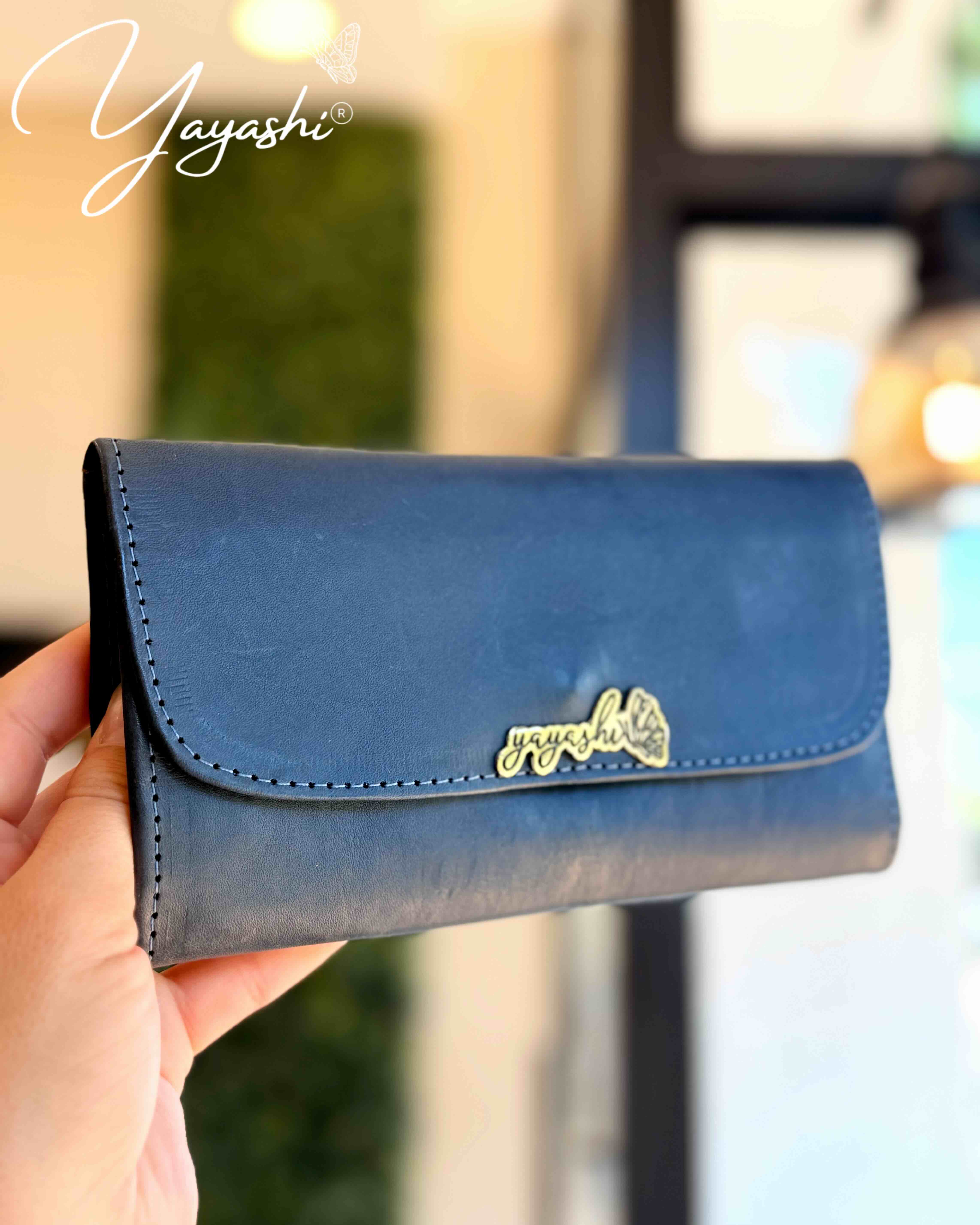 Billetera en cuero para Personalizar Yayashi Termos ®️