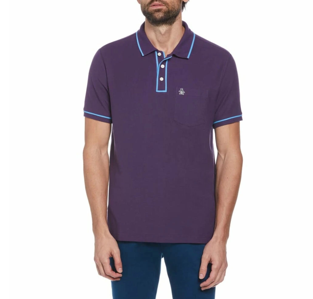 POLO ORIGINAL PENGUIN- COLOR GRAPE