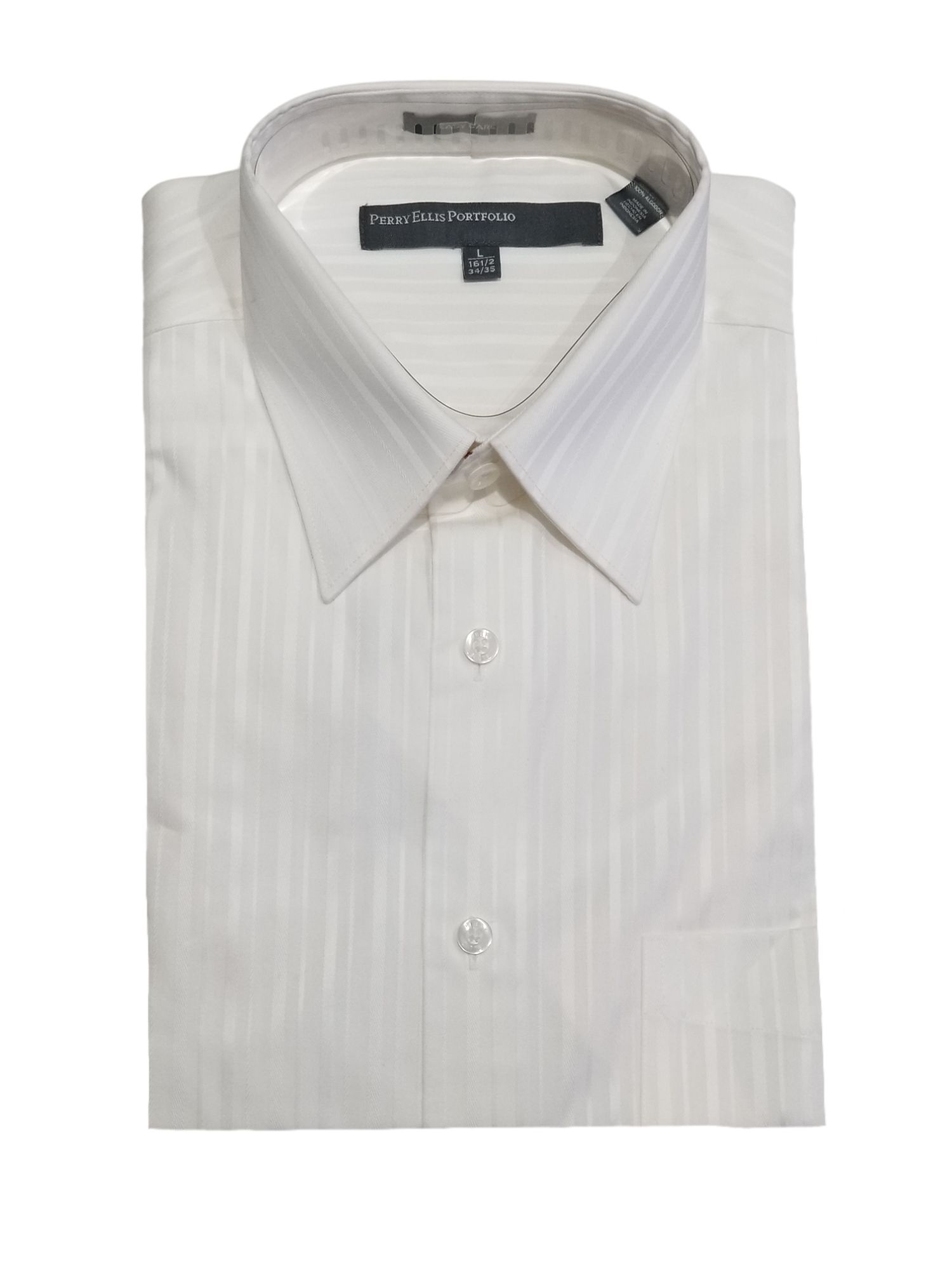CAMISA M/L PERRY ELLIS COLOR WHITE TOP COLLECTION BOLIVIA