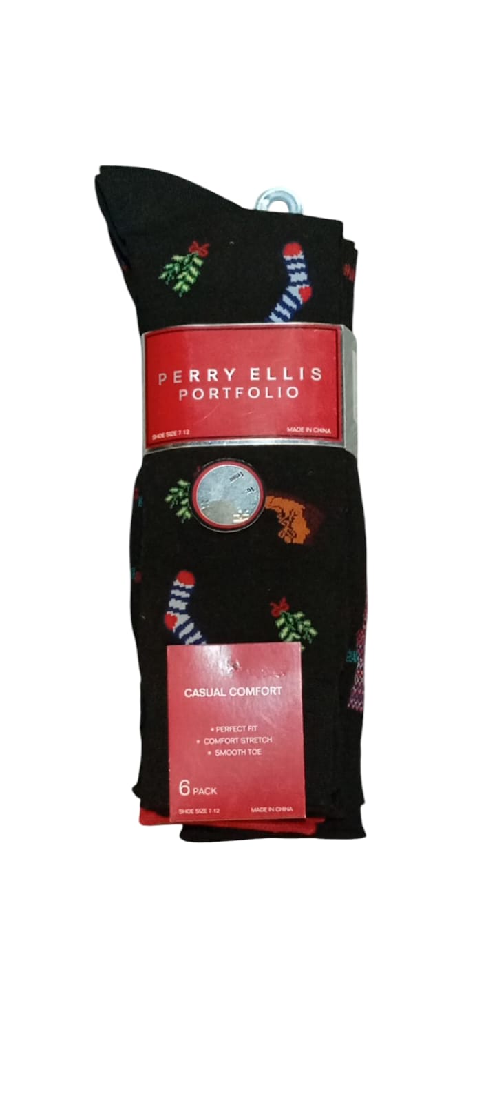 PACK DE 6 MEDIAS PERRY ELLIS