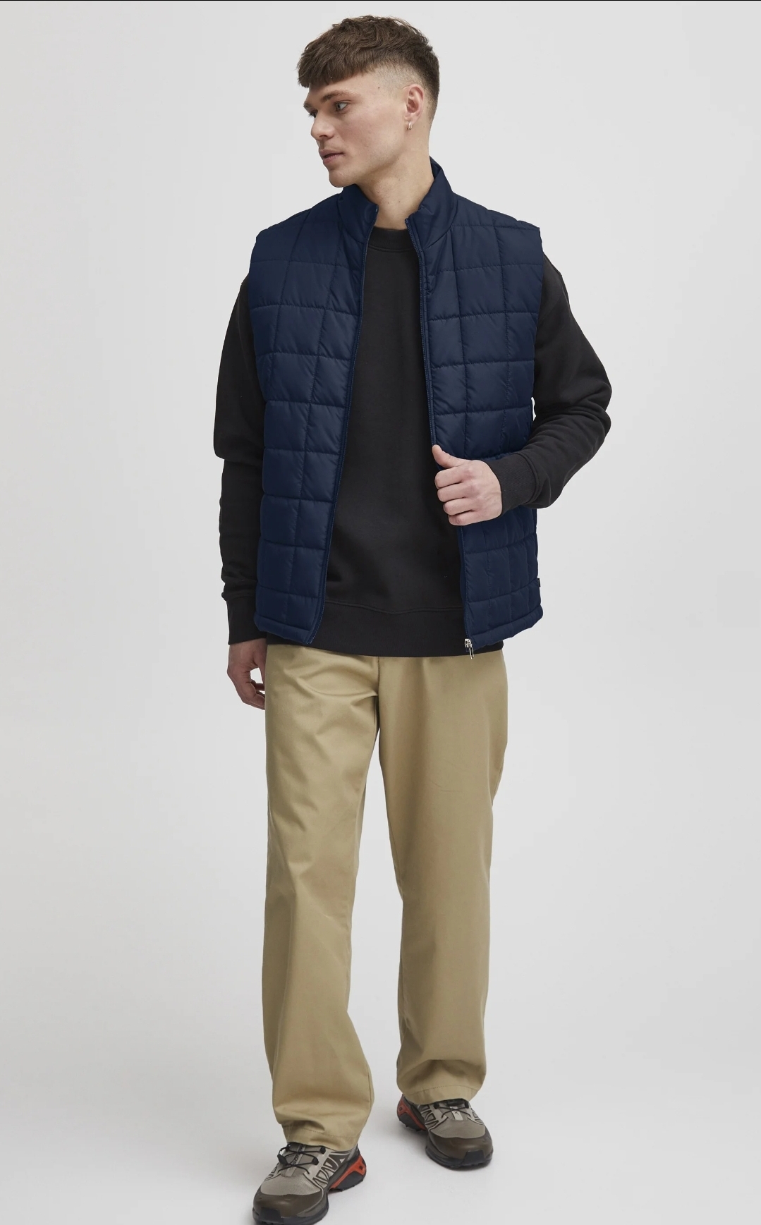 CHALECO PERRY ELLIS- Color Dark Sapphire