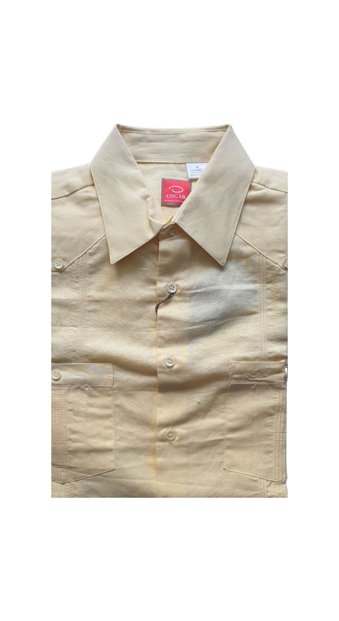 CAMISA M/ C OSCAR DE LA RENTA