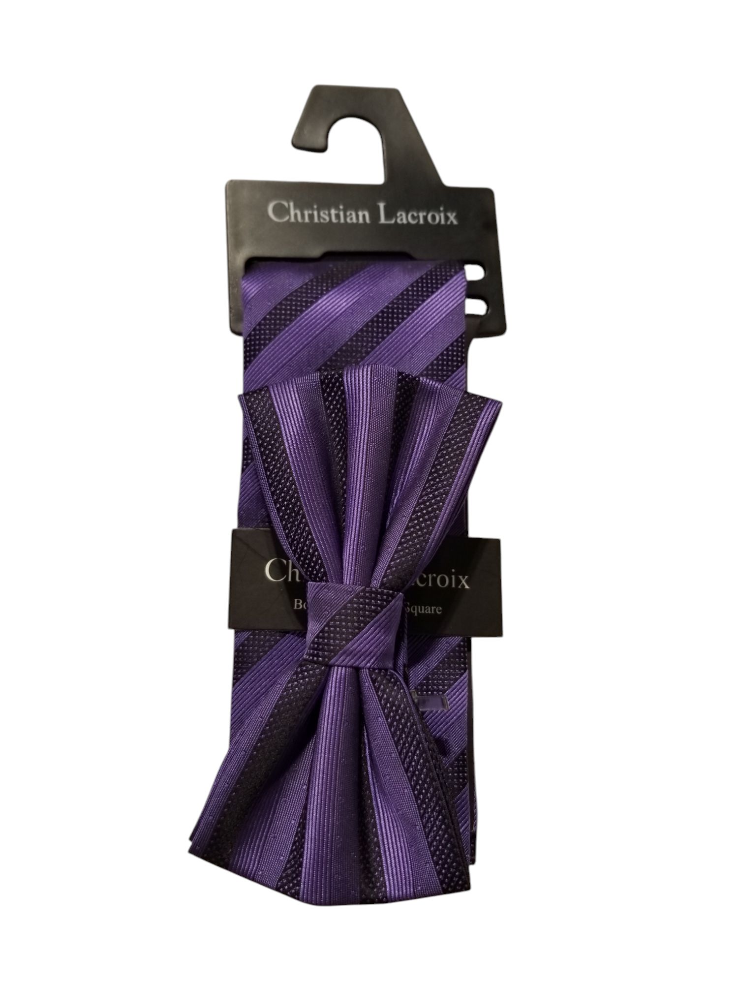 SET CORBATIN Y PAÑUELO DE SEDA CHRISTIAN LACROIX