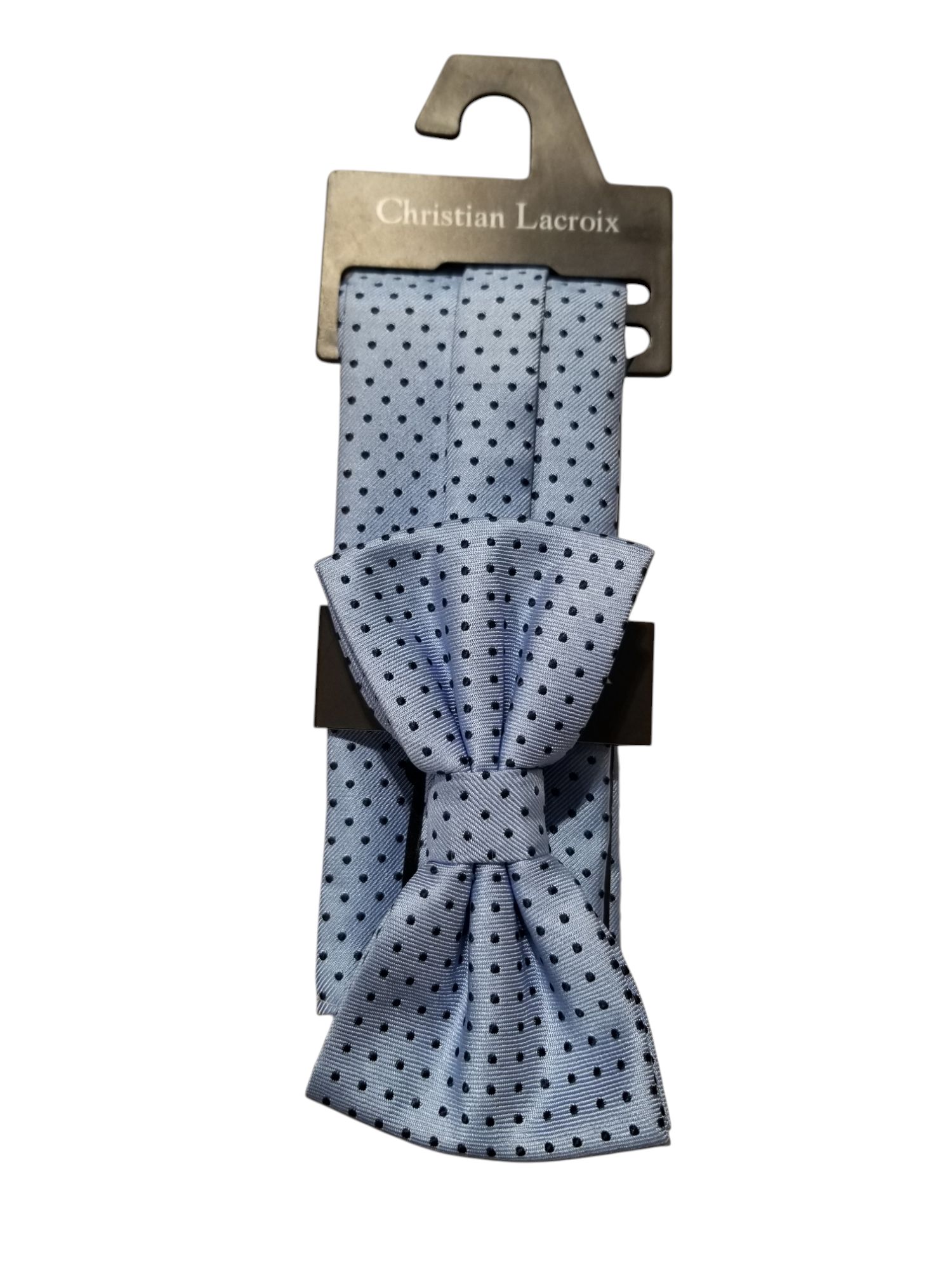 SET CORBATIN Y PAÑUELO DE SEDA CHRISTIAN LACROIX