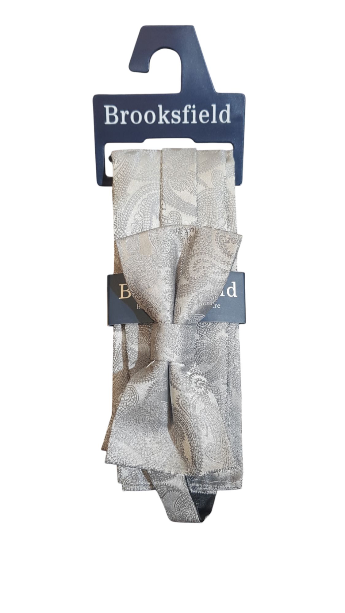 SET CORBATIN Y PAÑUELO DE SEDA BROOKSFIELD