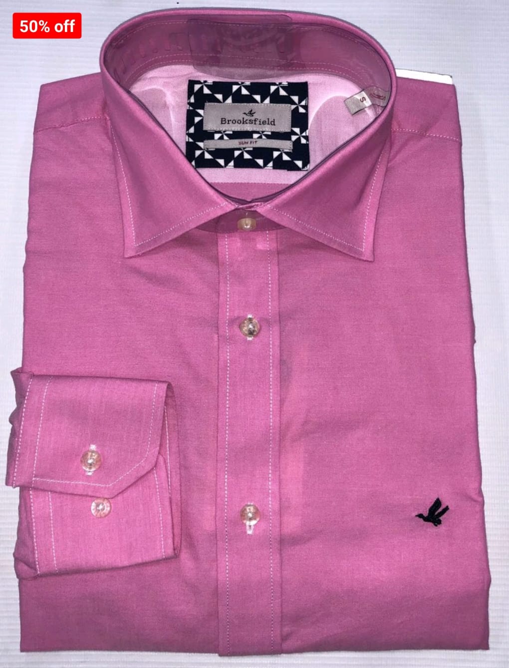 *CAMISA BROOKSFIELD   PINK*