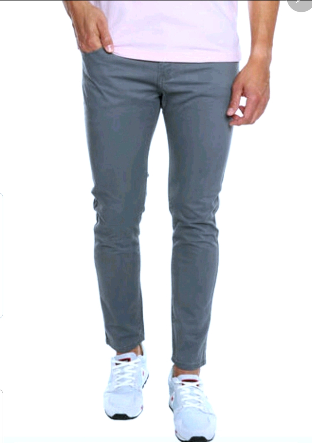 PANTALON  BROOKSFIELD  SLIM FIT, COLOR MD GREY
