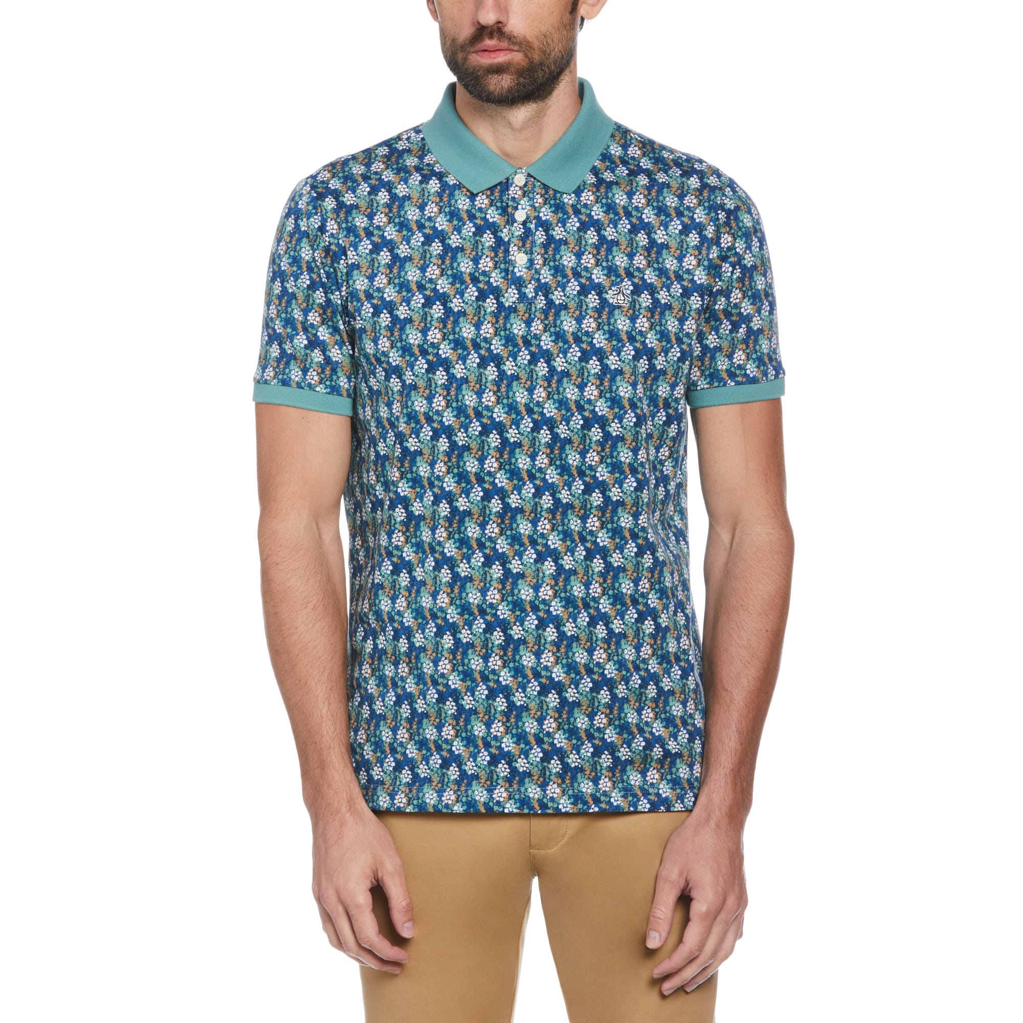 POLO ORIGINAL PENGUIN  - COLOR OIL BLUE
