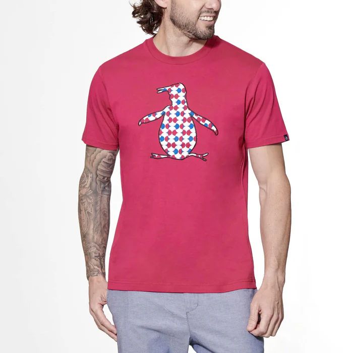 POLERA ORIGINAL PENGUIN  - COLOR SANGRIA