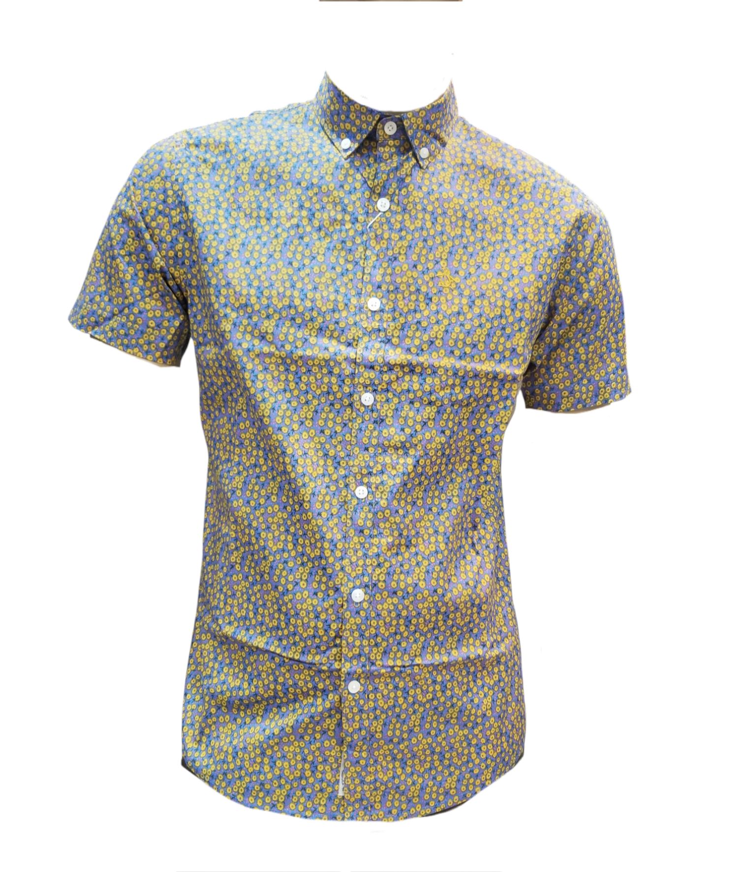 CAMISA M/C ORIGINAL PENGUIN  - COLOR ORANGE OCHRE