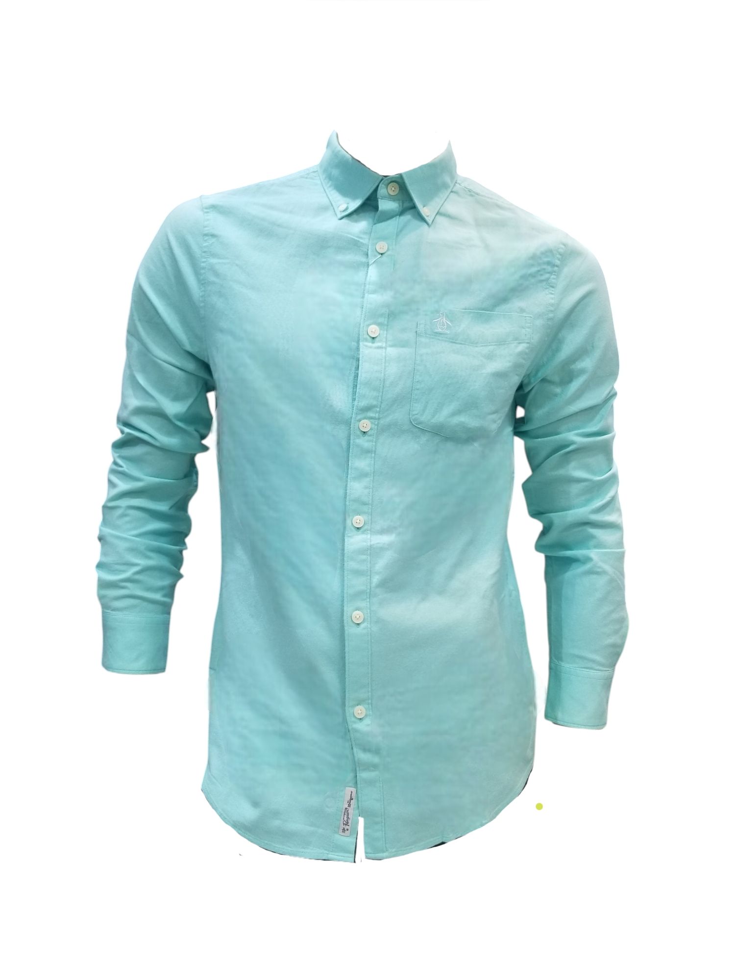 CAMISA M/L ORIGINAL PENGUIN  - COLOR ARUBA BLUE