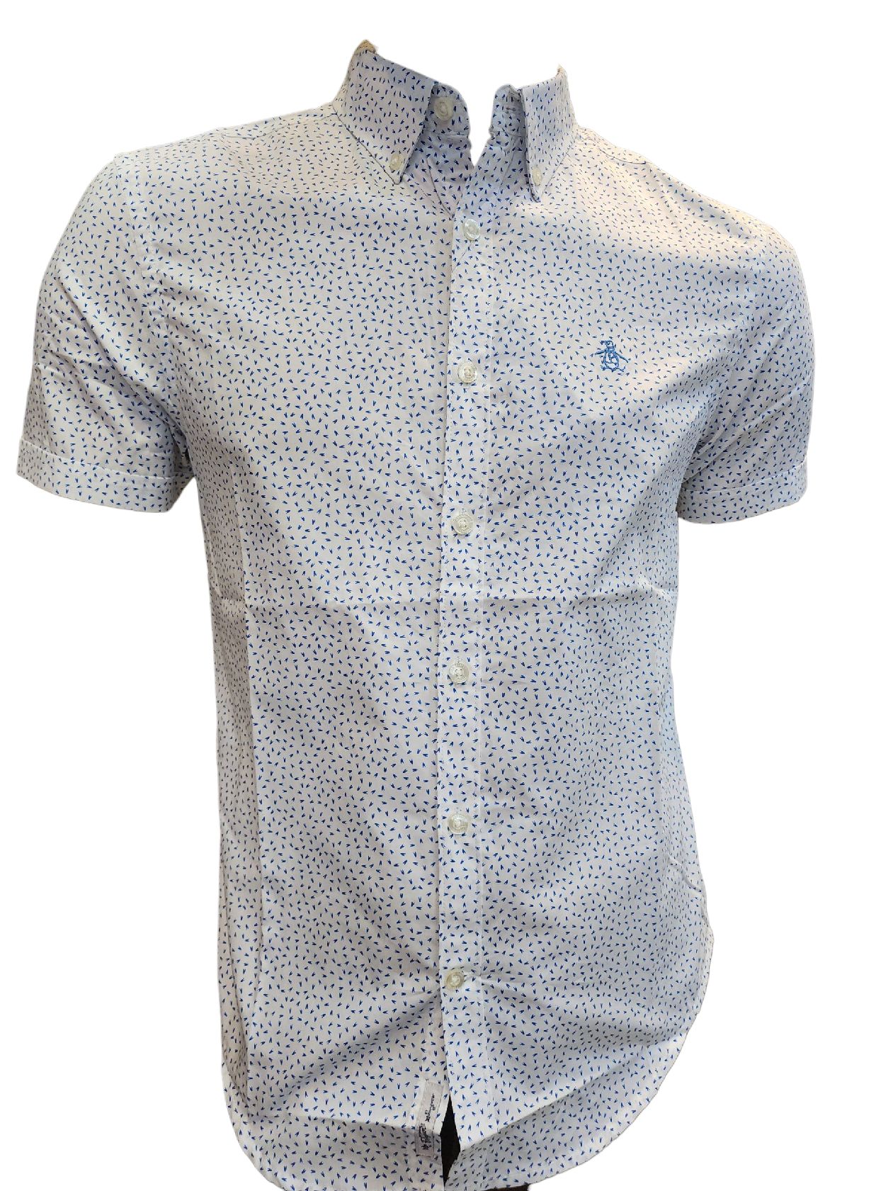 CAMISA M/C ORIGINAL PENGUIN  - COLOR BRIGHT WHITE