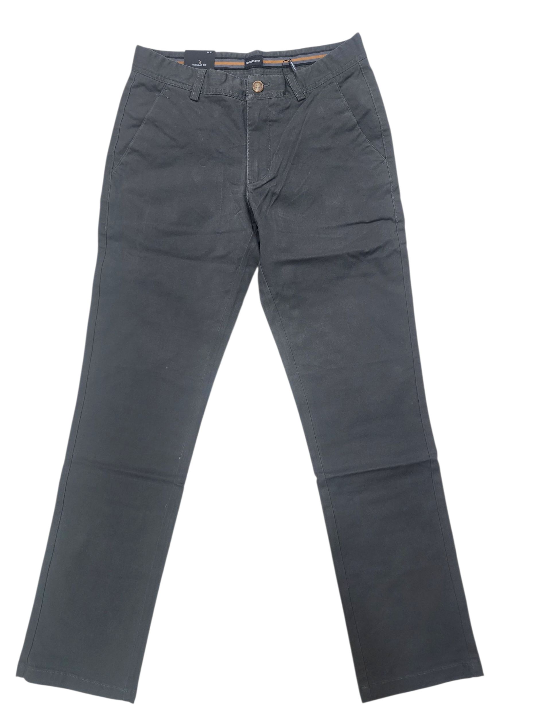 PANTALON MEMBERS ONLY 4 BOLSILLOS - COLOR CHARCOAL