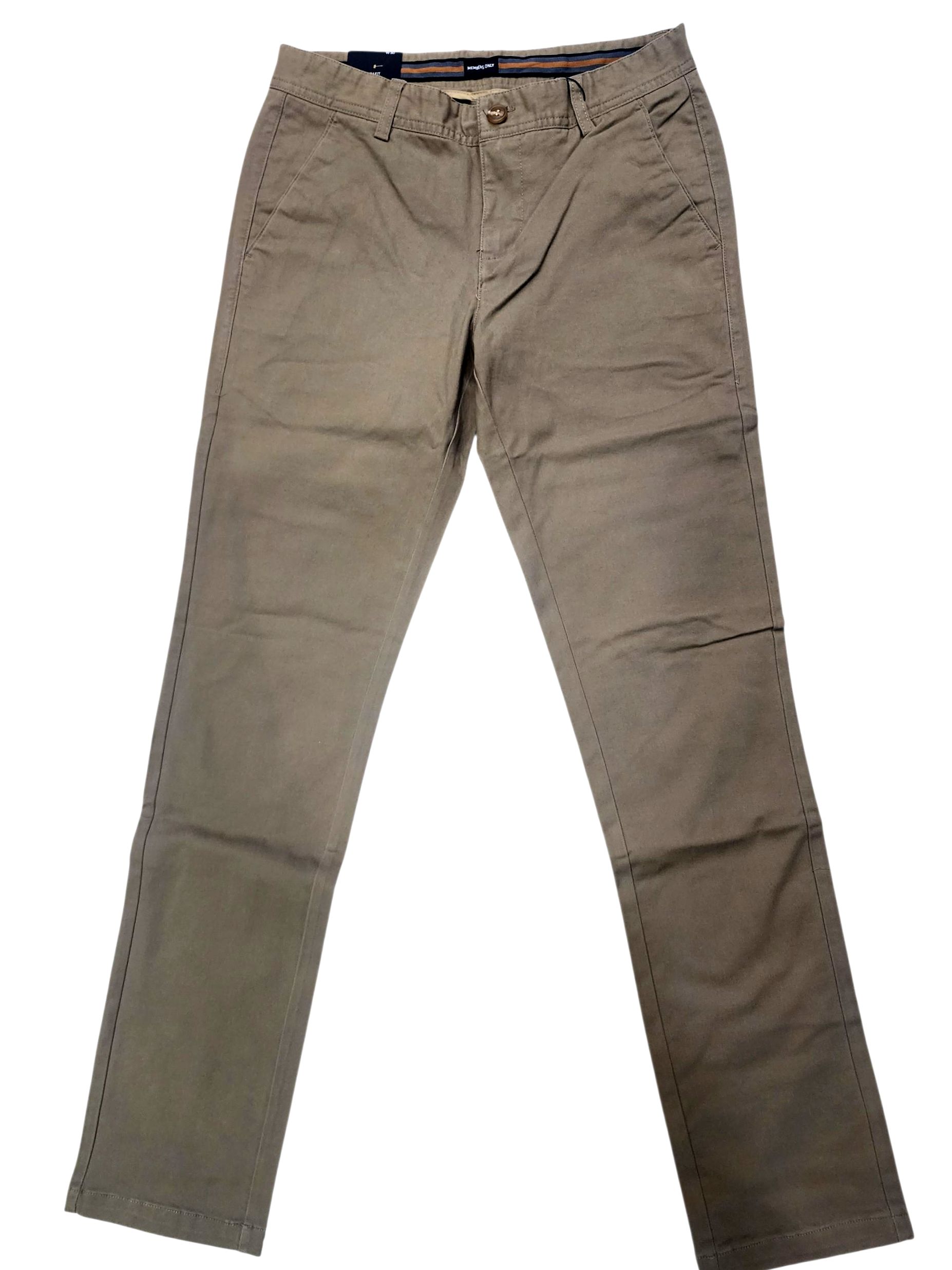 PANTALON MEMBERS ONLY 4 BOLSILLOS - COLOR KHAKHI