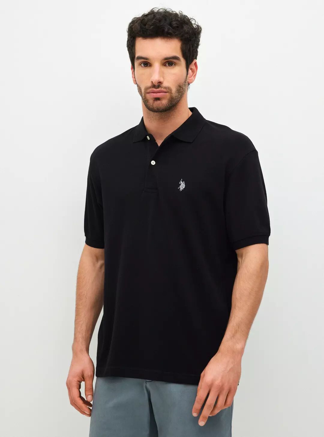 POLO REGULAR US POLO S ASSN COLOR - BLACK