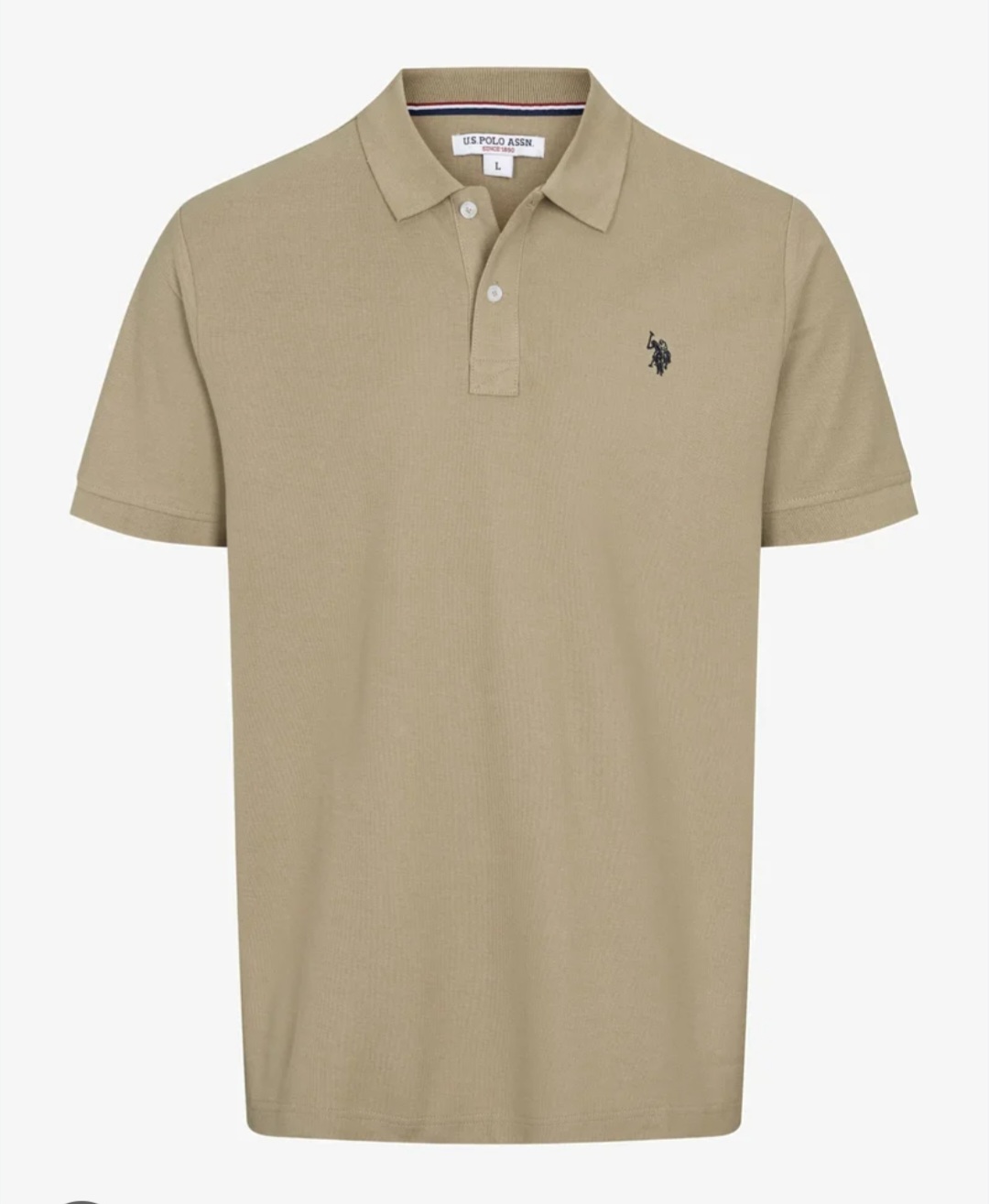 POLO REGULAR US POLO ASSN COLOR -KHAKI