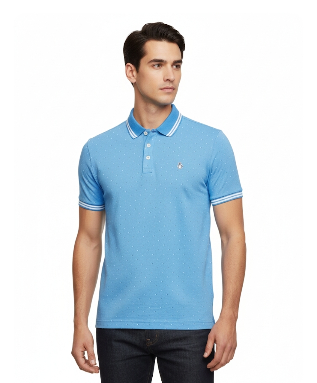 POLO ORIGINAL PENGUIN  - COLOR  BLUE JEWEL