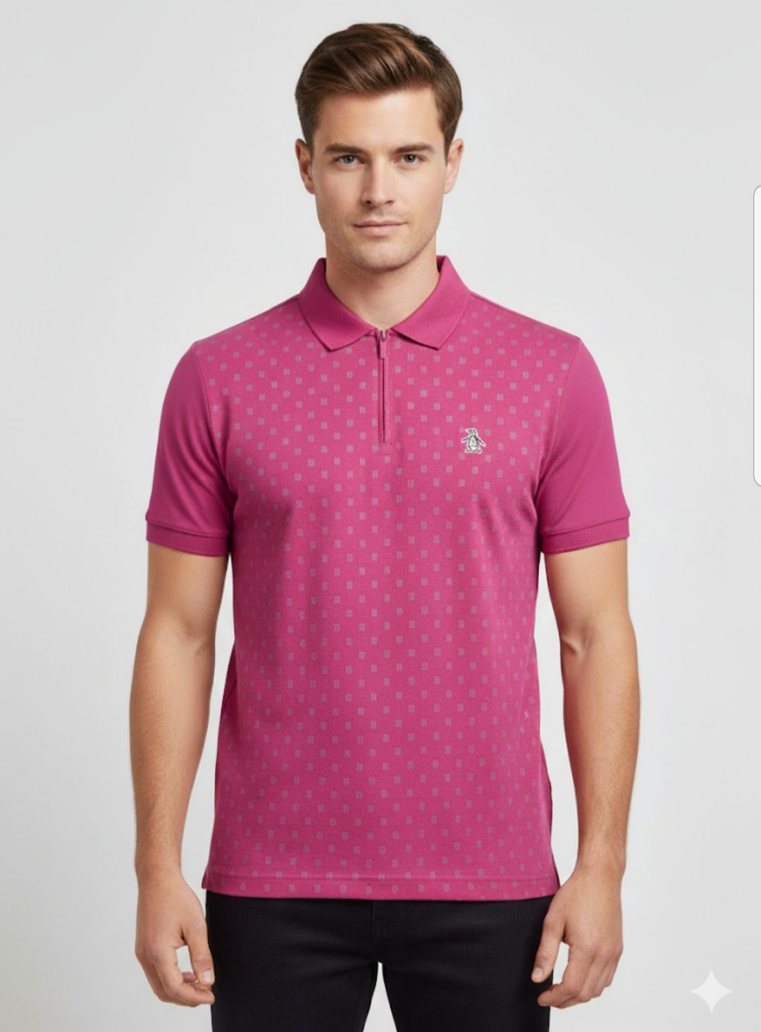 POLO ORIGINAL PENGUIN  - COLOR SANGRIA