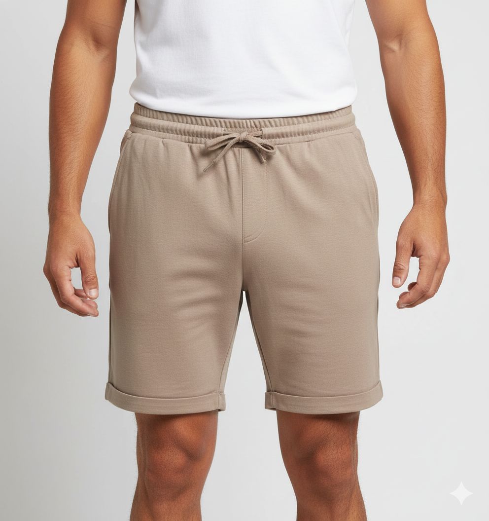 BERMUDA JOHNNY COTTON - Color beige