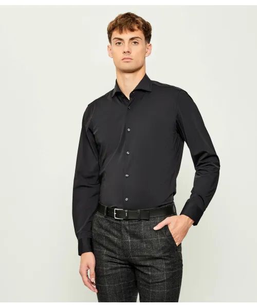 CAMISA  M/L JOHNNY COTTON -Color Black