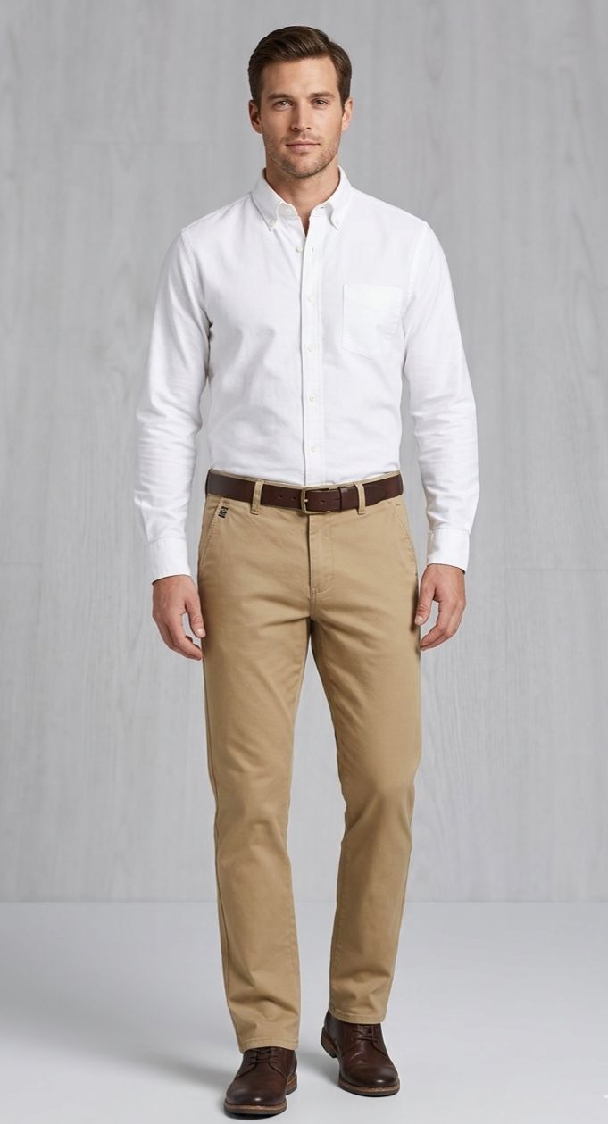 PANTALON MEMBERS ONLY - 4 BOLSILLOS COLOR - KHAKI