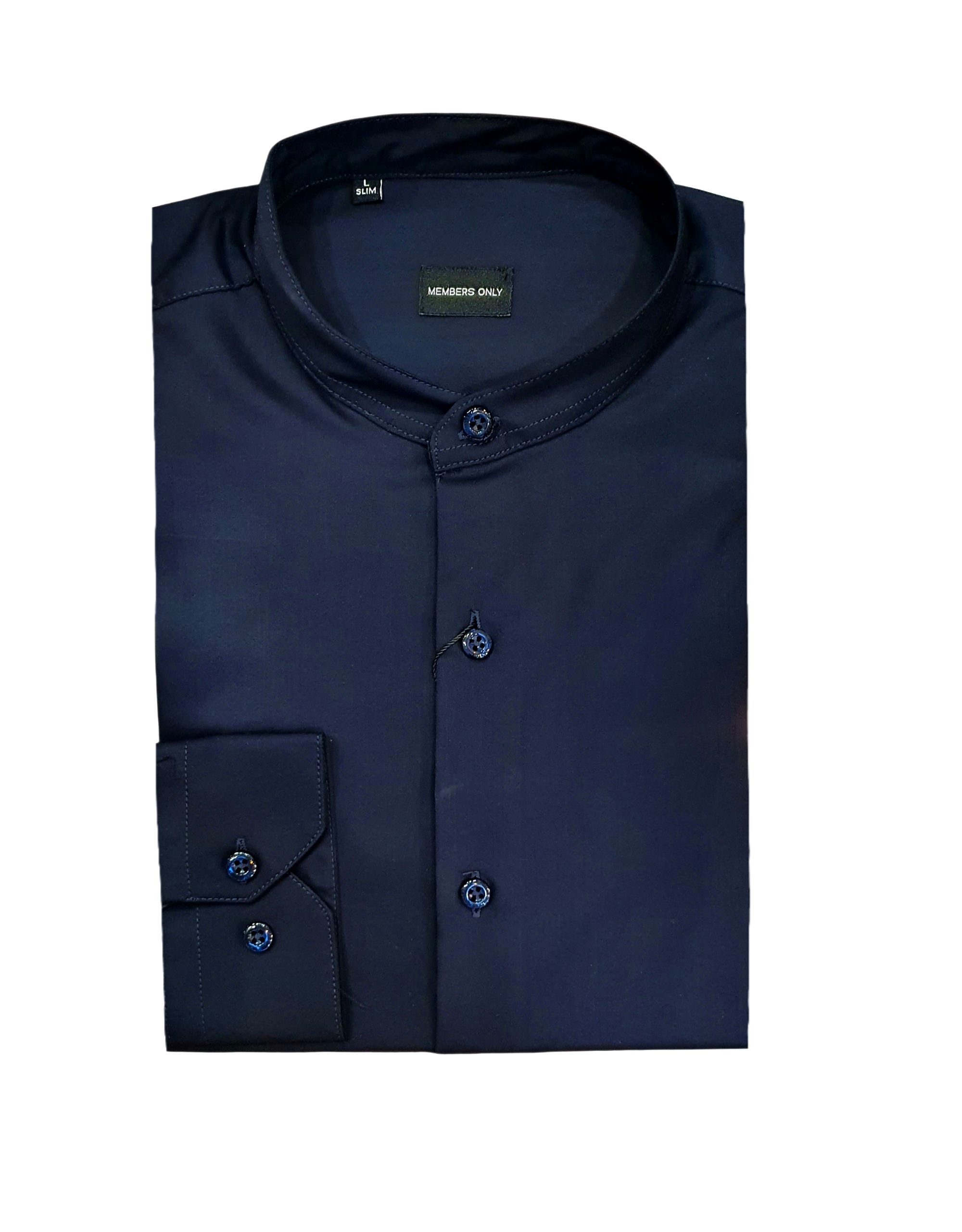 CAMISA MEMBERS ONLY   M/L COLOR NAVY