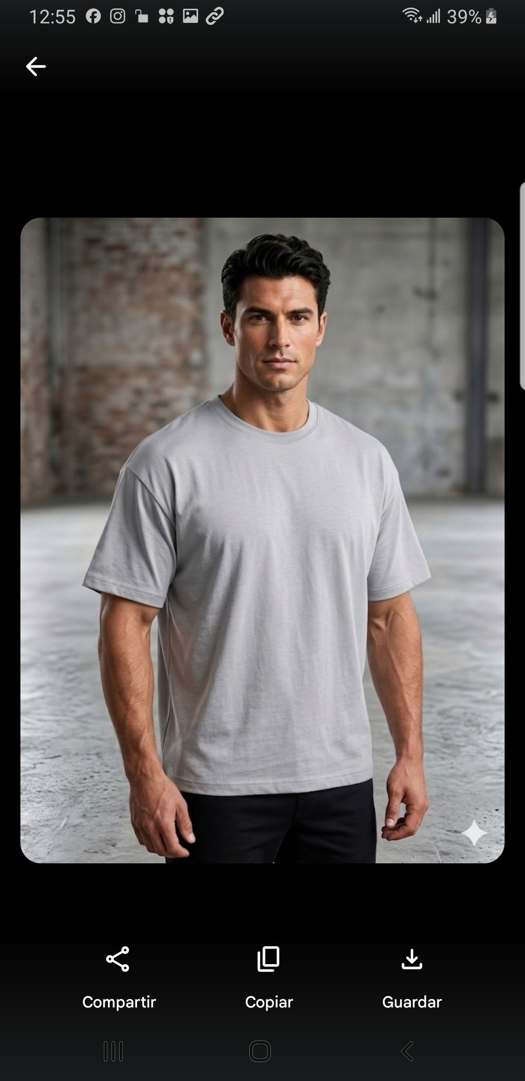 POLERA CARVEN OVERSIZE- COLOR GREY
