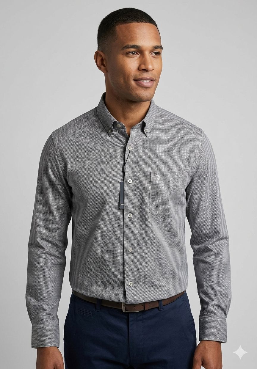 CAMISA MEMBERS ONLY M/L COLOR BLACK