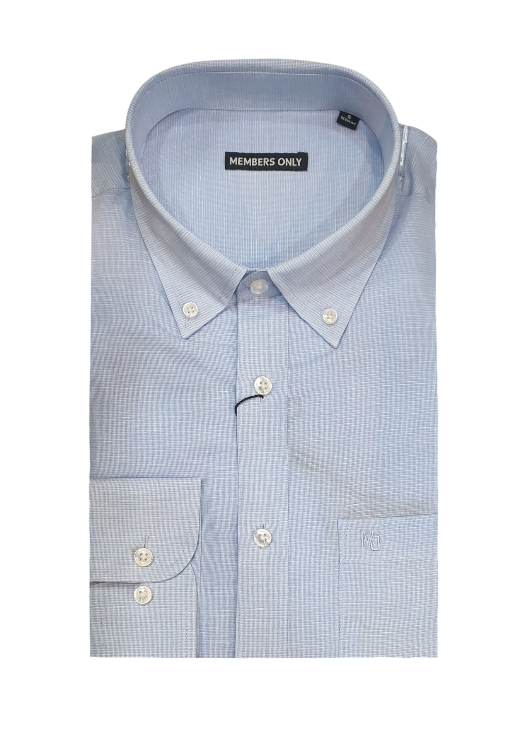 CAMISA MEMBERS ONLY M/L COLOR SKY