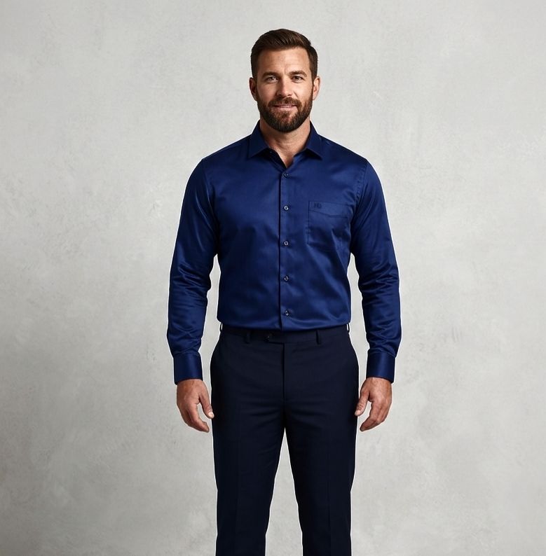 CAMISA MEMBERS ONLY M/L COLOR  NAVY