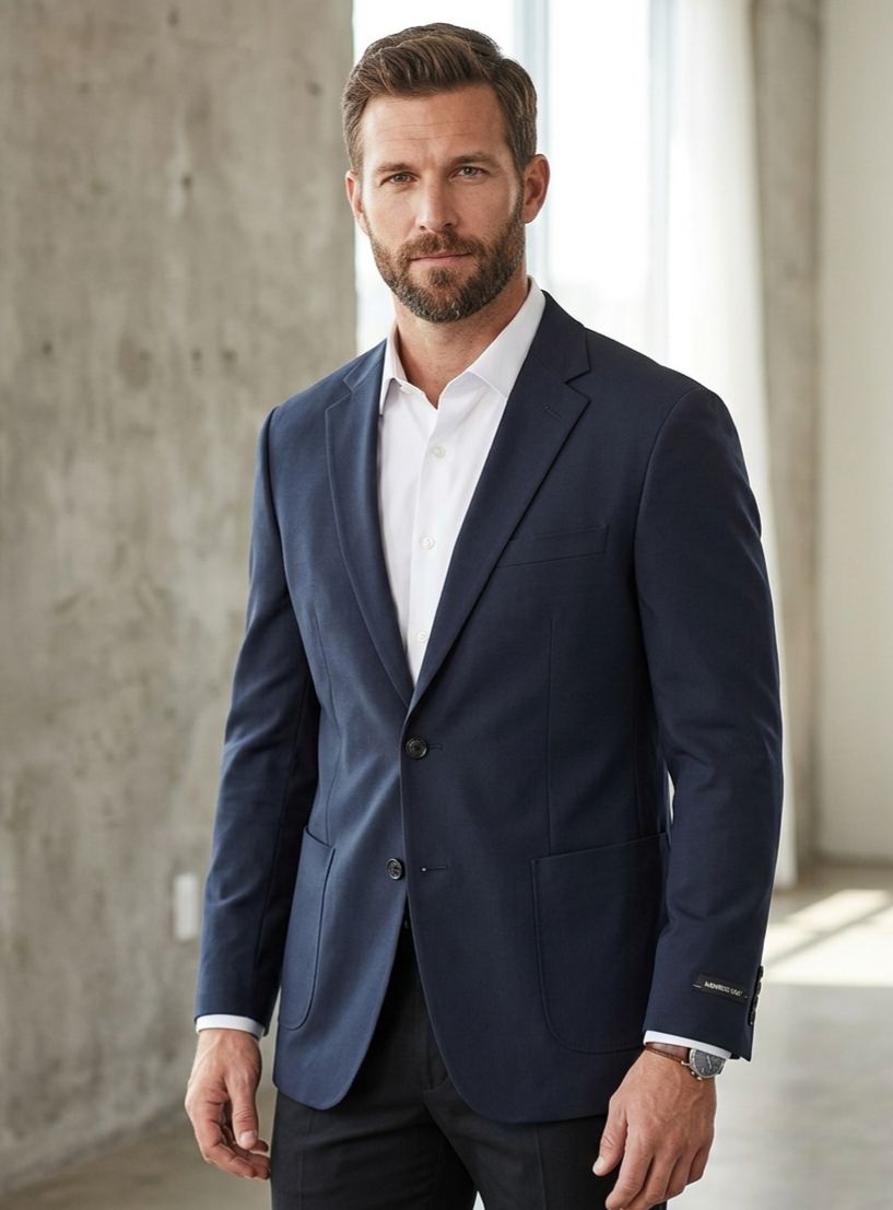 MEMBERS ONLY BLAZER
 COLOR - NAVY