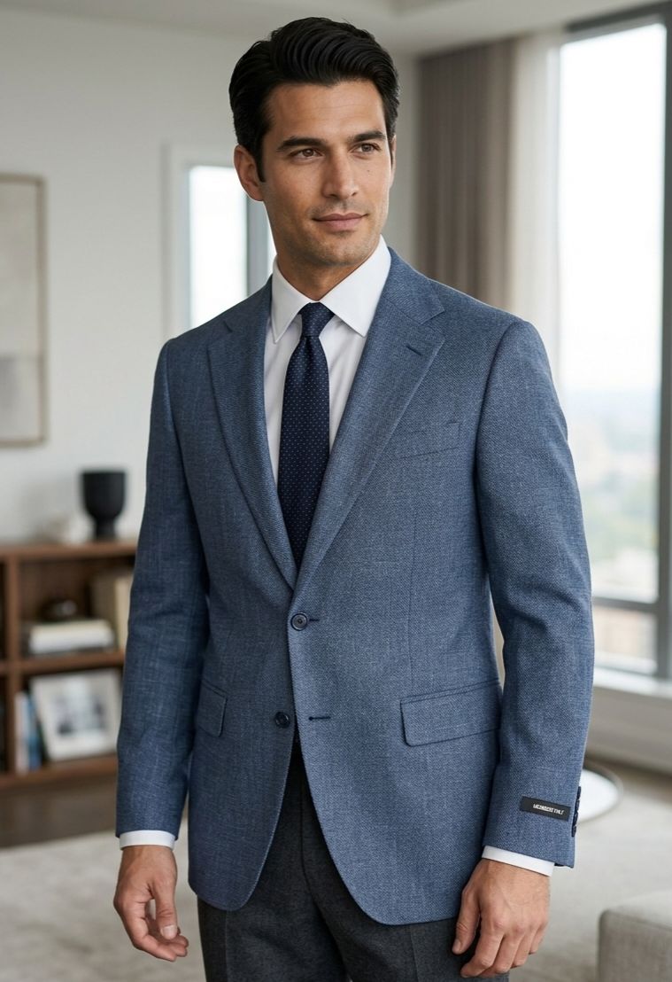 MEMBERS ONLY BLAZER
COLOR - BLUE
