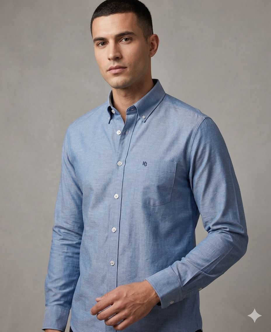 CAMISA MEMBERS ONLY M/L COLOR DENIM