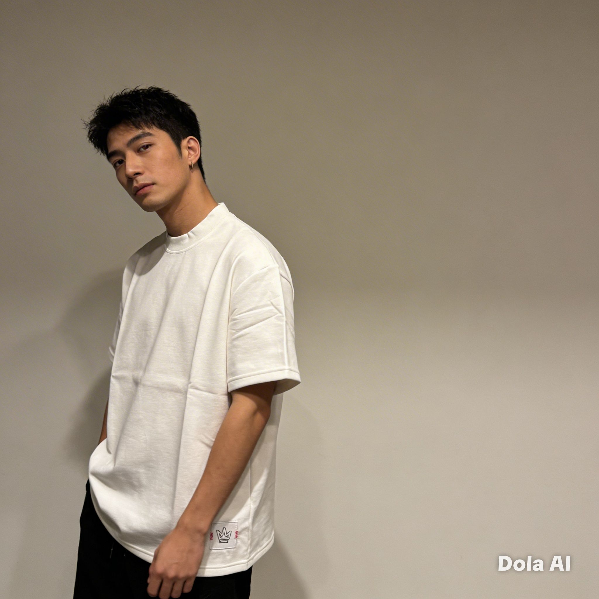 POLERA CHESSKING OVERSIZE- COLOR WHITE