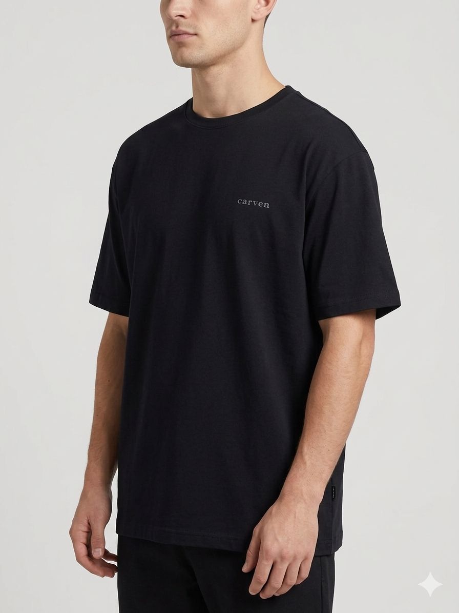 POLERA CARVEN OVERSIZE- COLOR BLACK
