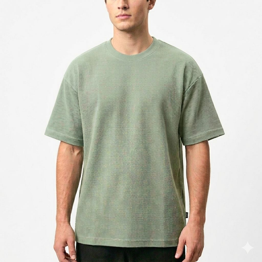 POLERA CARVEN OVER SIZE- COLOR SAGUE