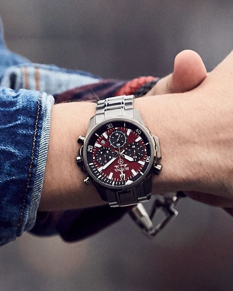 RELOJ BULOVA MARINE STAR CON CRONOGRAFO