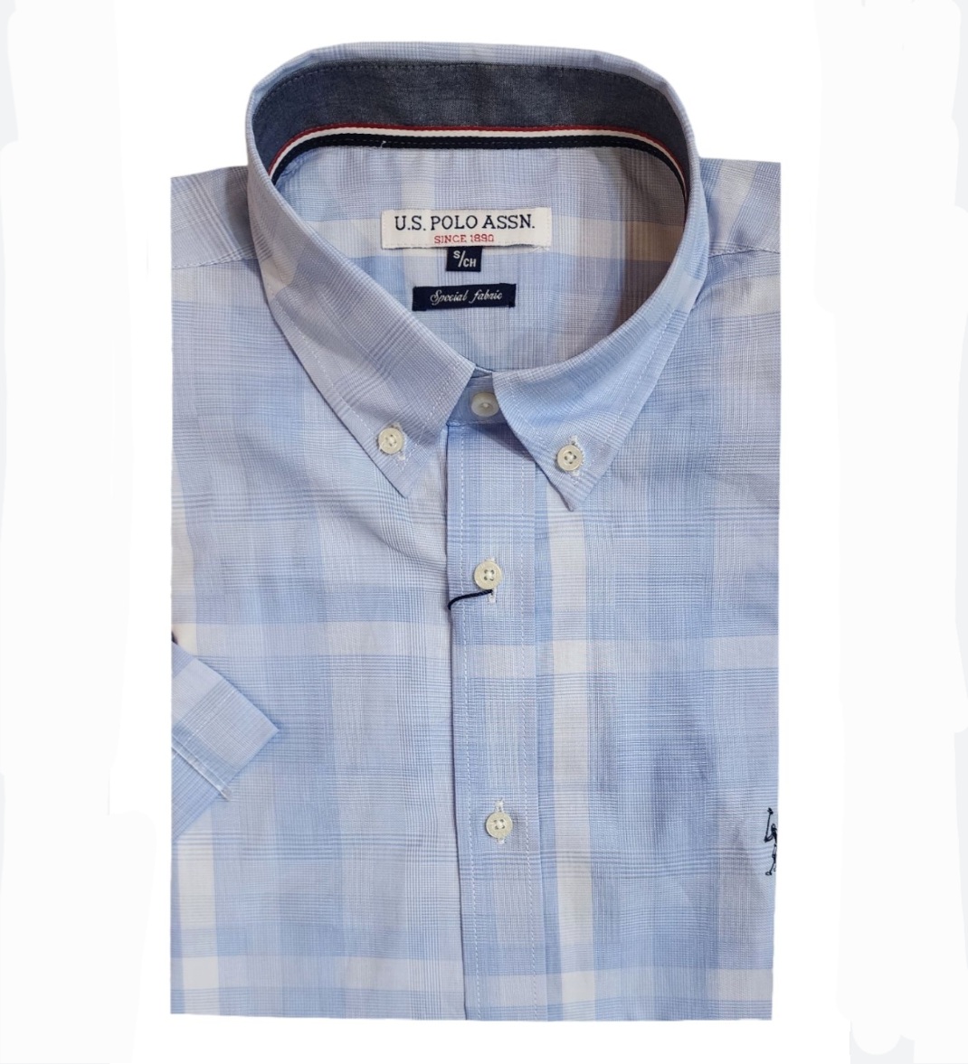 CAMISA US POLO M/C  COLOR  BLUE