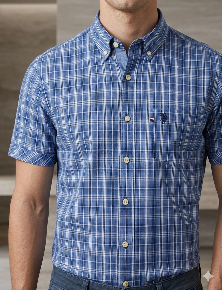 CAMISA US POLO ASSN  COLOR ROYAL